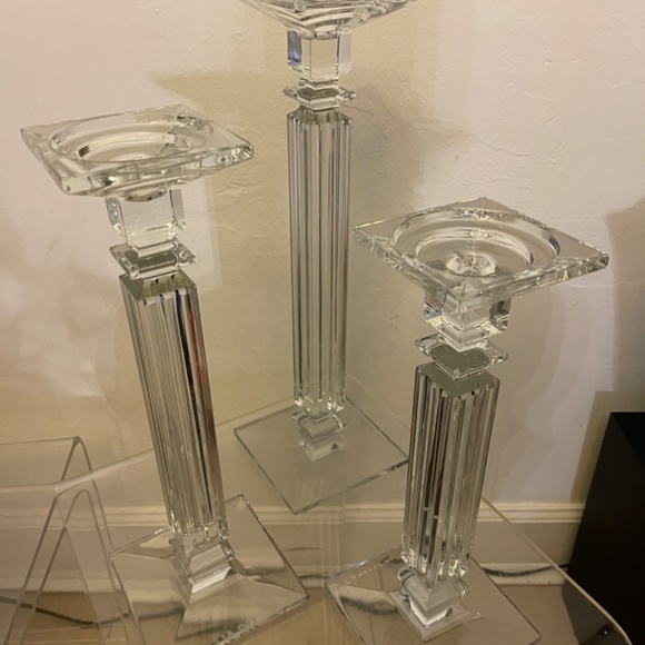 Set of 3 vintage candle holder - Picture 5 of 6